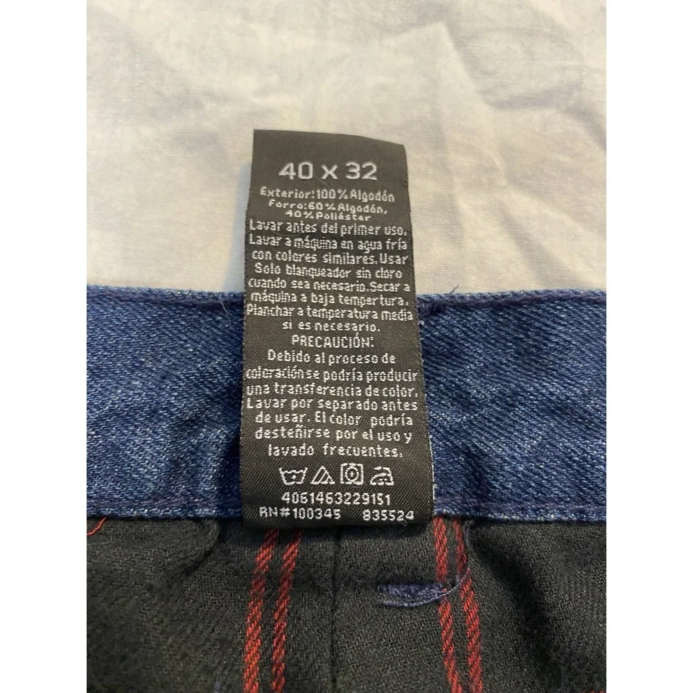 Flannel Lined Jeans 36x30 Actual Adventure Ridge Denim Work Pants - Picture 11 of 12